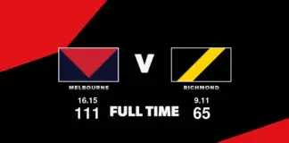 FULL TIME: Melbourne vs Richmond – Round 18, 2026 LIVE: Melbourne vs Richmond – Round 18, 2026