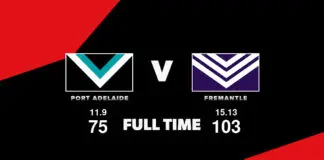 FULL TIME: Port Adelaide vs Fremantle – Round 19, 2026 LIVE: Port Adelaide vs Fremantle – Round 19, 2026