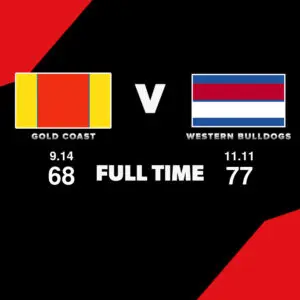 LIVE: Gold Coast vs Bulldogs – Round 19, 2026