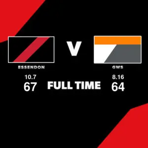LIVE: Essendon vs GWS – Round 19, 2026