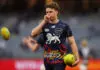 Quartet of Victorian clubs interested in premiership Lion: AFL trade news PERTH, AUSTRALIA - AUGUST 15: Sam Marshall of the Lions looks on while warming up during the round 23 AFL match between the Fremantle Dockers and Brisbane Lions at Optus Stadium on August 15, 2025 in Perth, Australia. (Photo by Paul Kane/Getty Images)