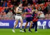 Chris Scott updates Geelong’s injury ravaged list, and which VFL guns could return SYDNEY, AUSTRALIA - JULY 11: Jeremy Cameron of the Cats leaves the field during the round 18 AFL match between Greater Western Sydney Giants and Geelong Cats at ENGIE Stadium, on July 11, 2026, in Sydney, Australia. (Photo by Brendon Thorne/AFL Photos/Getty Images)