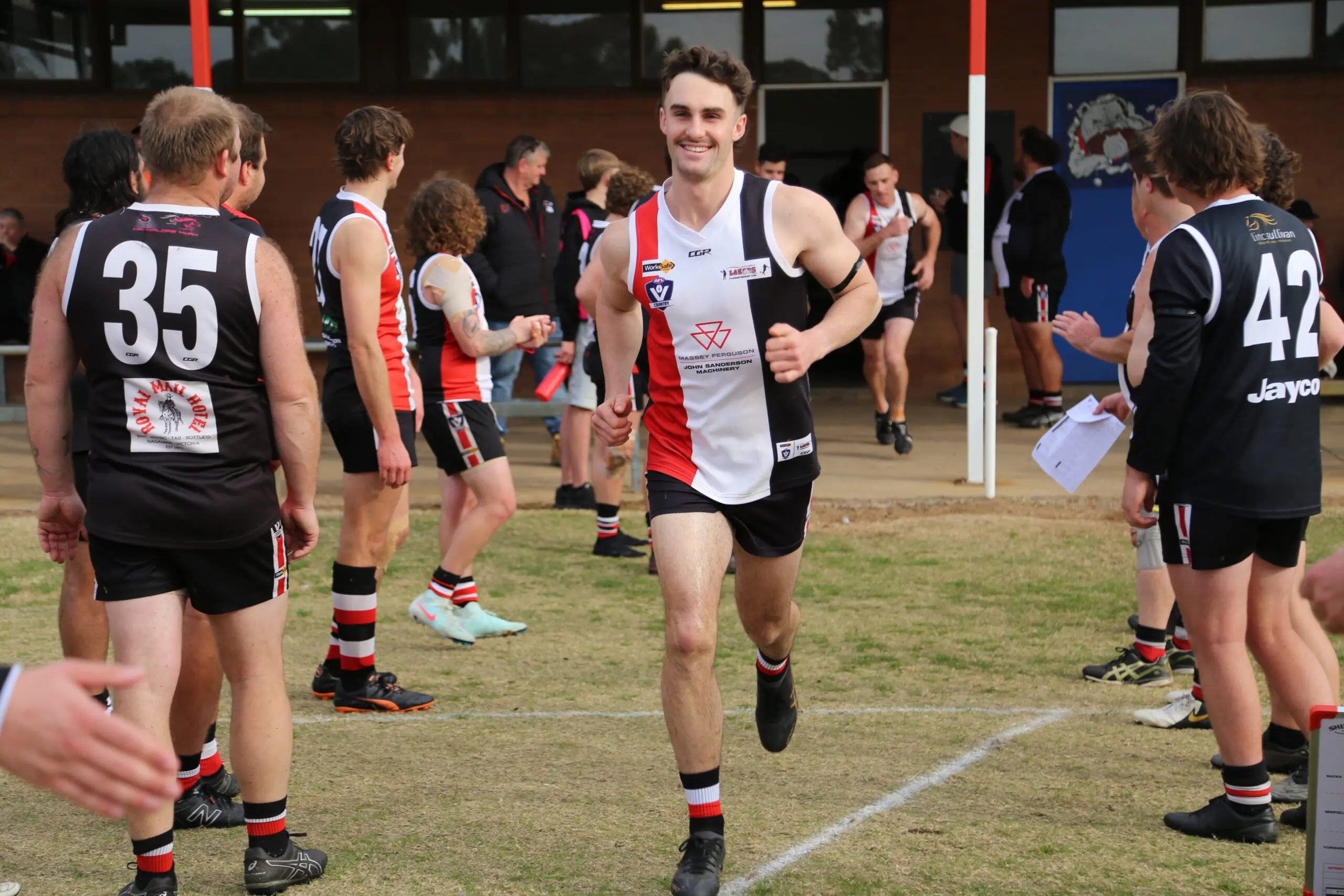 Tom Barnes from Nagambie Lakers. Supplied