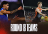 AFL Teams Round 18 2026: Confirmed line-ups, ins and outs Teams Socials (100)