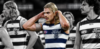 Geelong lost at the coalface and parked at the crossroads Geelong in trouble? The Cats season at a crossroads