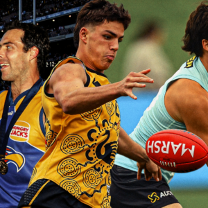 AFL Draft: West Coast father-son prospect on impact of brother, Dad