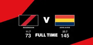FULL TIME: Essendon vs Adelaide – Round 21, 2026 LIVE: Essendon vs Adelaide – Round 21, 2026