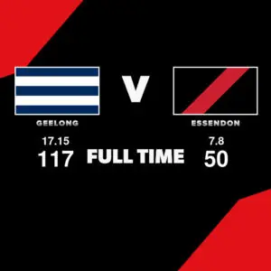 LIVE: Geelong vs Essendon – Round 22, 2026