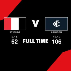 LIVE: St Kilda vs Carlton – Round 22, 2026