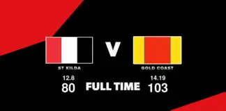 FULL TIME: St Kilda vs Gold Coast – Round 24, 2026 LIVE: St Kilda vs Gold Coast – Round 24, 2026