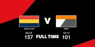 FULL TIME: Adelaide vs GWS – Round 24, 2026 LIVE: Adelaide vs GWS – Round 24, 2026