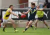Richmond NGA prospect talks draft hopes, VFL debut and AFL aspirations MELBOURNE, AUSTRALIA - APRIL 18: Tanner Armstrong of the AFL National Academy kicks the ball during the Marsh AFL National Academy Boys match between Australia U18 and Richmond VFL at Ikon Park on April 18, 2026 in Melbourne, Australia. (Photo by Morgan Hancock/AFL Photos/via Getty Images)