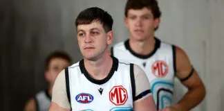 Further intrigue added to AFL free agency as wooden spoon awarded MELBOURNE, AUSTRALIA - JULY 11: Zak Butters of the Power leads his team out onto the field during the round 18 AFL match between St Kilda Saints and Port Adelaide Power at Marvel Stadium, on July 11, 2026, in Melbourne, Australia. (Photo by Josh Chadwick/AFL Photos/via Getty Images)
