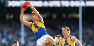 Emerging Eagle makes 2027 contract call at West Coast MELBOURNE, AUSTRALIA - AUGUST 02: Rhett Bazzo of the Eagles marks the ball during the round 21 AFL match between Richmond Tigers and West Coast Eagles at Melbourne Cricket Ground, on August 02, 2026, in Melbourne, Australia. (Photo by Daniel Pockett/Getty Images)
