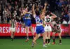 The numbers behind a wildly successful AFL Wildcard Round MELBOURNE, AUSTRALIA - AUGUST 28: Tim Membrey of the Magpies rues a missed shot after the siren during the 2026 AFL Second Wildcard Final between the Western Bulldogs and the Collingwood Magpies at the Melbourne Cricket Ground on August 28, 2026 in Melbourne, Australia. (Photo by Michael Willson/AFL Photos via Getty Images)