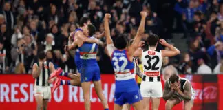 The numbers behind a wildly successful AFL Wildcard Round MELBOURNE, AUSTRALIA - AUGUST 28: Tim Membrey of the Magpies rues a missed shot after the siren during the 2026 AFL Second Wildcard Final between the Western Bulldogs and the Collingwood Magpies at the Melbourne Cricket Ground on August 28, 2026 in Melbourne, Australia. (Photo by Michael Willson/AFL Photos via Getty Images)