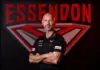 MELBOURNE, AUSTRALIA - AUGUST 25: Mark McVeigh the new coach of the Bombers poses during an Essendon Bombers AFL press conference at The Hangar on August 25, 2026 in Melbourne, Australia. (Photo by Quinn Rooney/Getty Images)