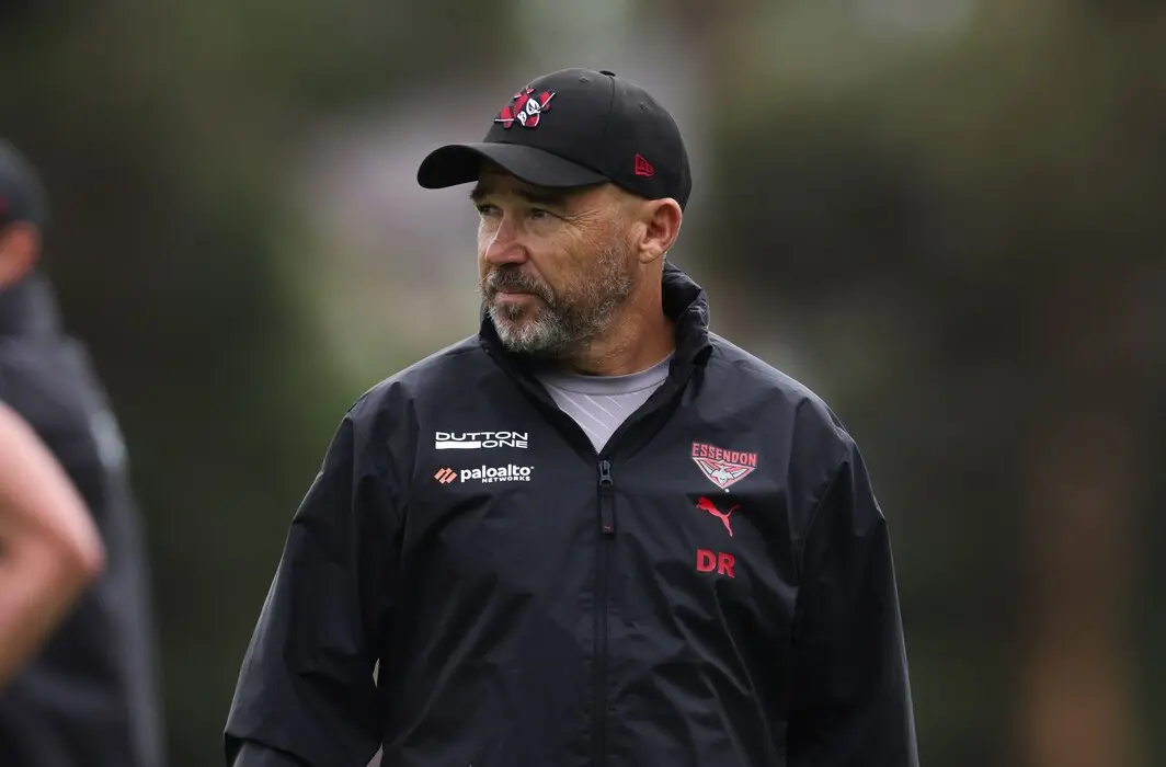 Essendon coaching staff David Rath. Credit: Essendon FC