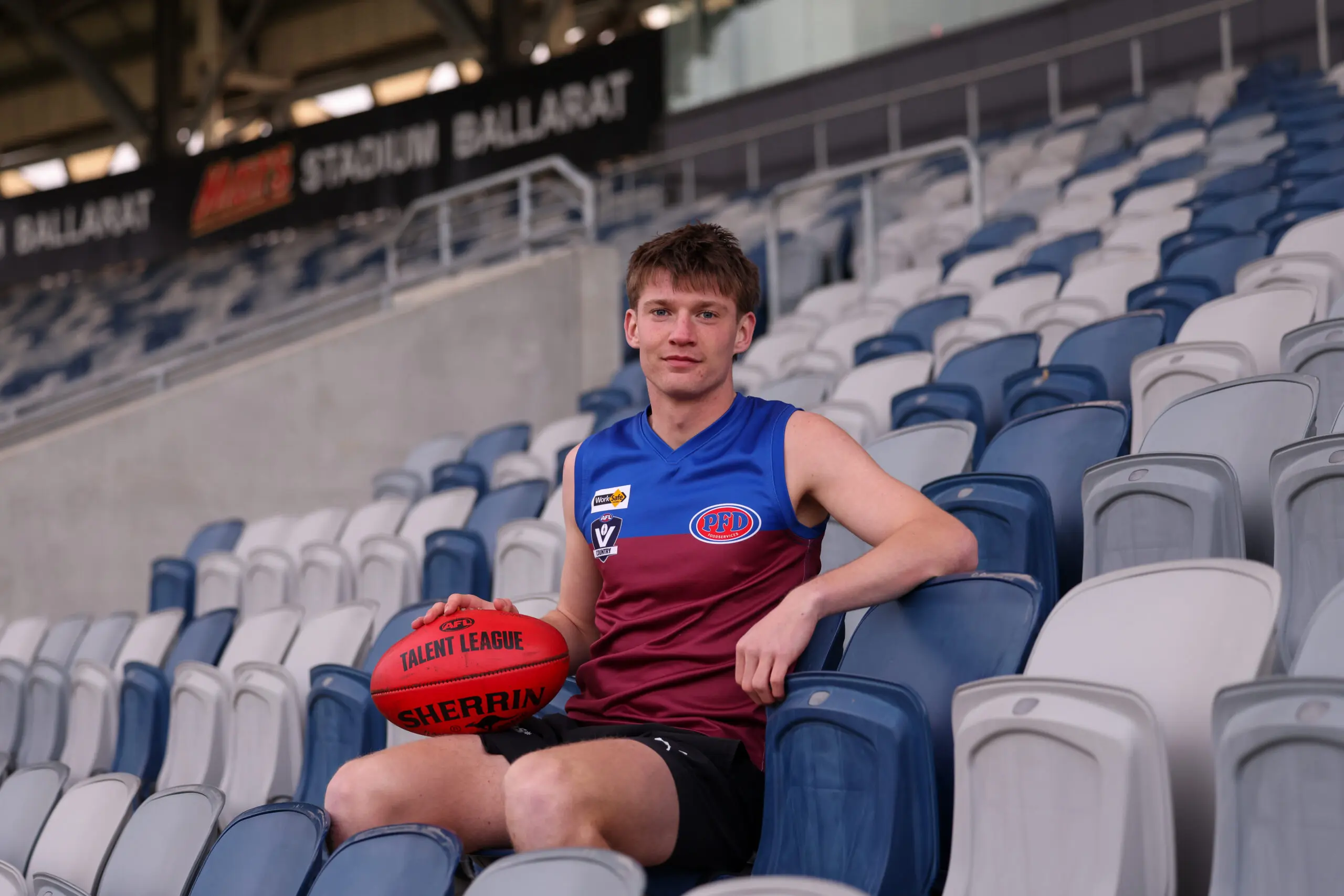 The AFL Draft prospect who owns 74 footy guernseys