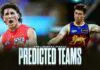 Predicted ins, outs and lineups for the 2026 AFL preliminary finals Predicted ins, outs and lineups for the 2026 AFL preliminary finals