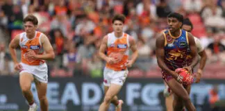 The Essendon pitch that convinced Brisbane star to depart AFL premiers SYDNEY, AUSTRALIA - MAY 24: Keidean Coleman of the Lions runs with the ball during the round 11 AFL match between Greater Western Sydney Giants and Brisbane Lions at ENGIE Stadium, on May 24, 2026, in Sydney, Australia. (Photo by Darrian Traynor/Getty Images)