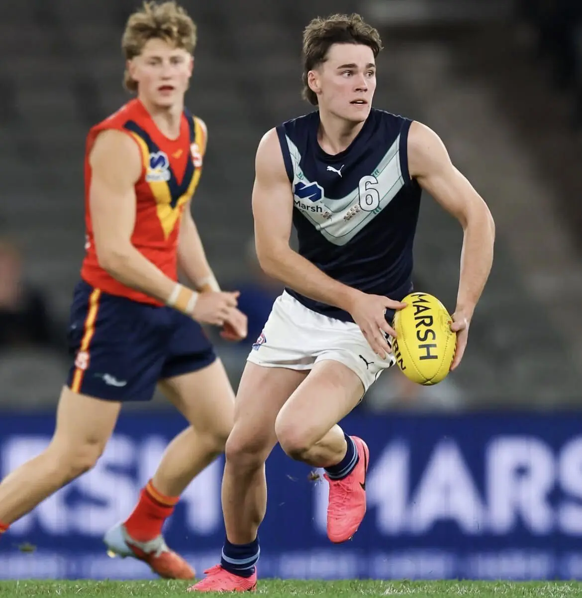 “Putting myself in vulnerable positions”: Unheralded AFL Draft prospect on key growth