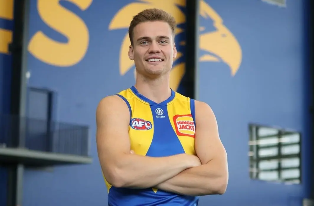 West Coast recruit Trent Rivers. Credit: West Coast Eagles