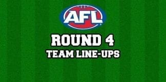 Round 4 Team Line-Ups