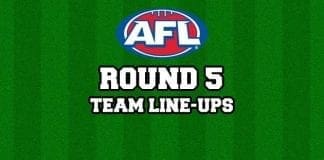 Round 5 Team Line-Ups