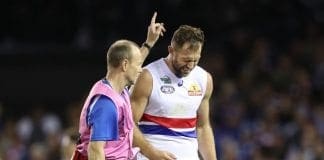 Cloke heads to hospital after big collision