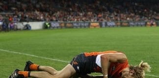 Hamstring injury sidelines Giant for over two months