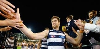 Geelong veteran the game's most courageous player: Lyon