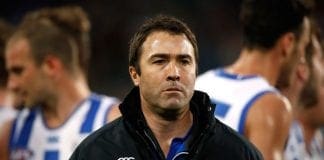 Brad Scott's odds for Gold Coast job shortening by the day