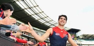 Petracca commits to red and blue