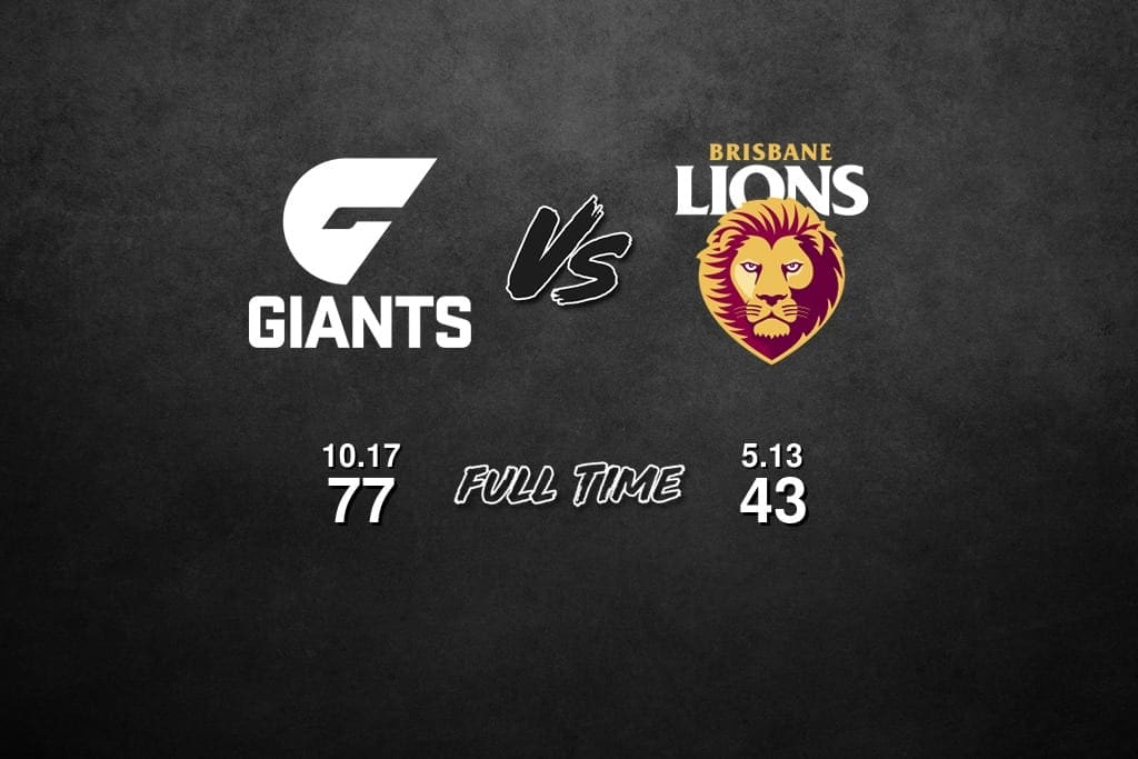 GWS vs Brisbane Round 6, 2018 AFL News Zero Hanger