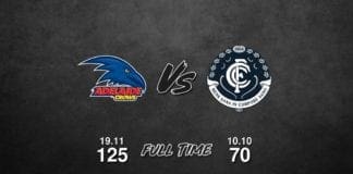 Adelaide vs Carlton - Round 7, 2018