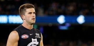 WATCH: Carlton lose skipper minutes before the bounce