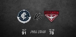 Carlton vs Essendon - Round 8, 2018