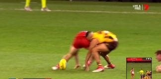 WATCH: Parker reported for bump