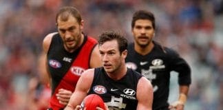 Baguley's personal sledge sends Lamb over the top