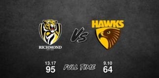 Richmond vs Hawthorn - Finals Week 1, 2018