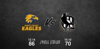 West Coast vs Collingwood - Finals Week 1, 2018