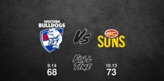 FULL TIME: Western Bulldogs vs Gold Coast - Round 3, 2019