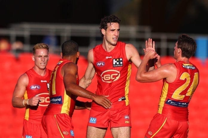 AFL Rd 3 - Gold Coast v Adelaide AFL Rd 3 - Gold Coast v Adelaide