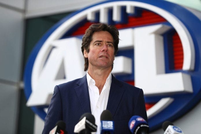 AFL CEO Gillon McLachlan Press Conference