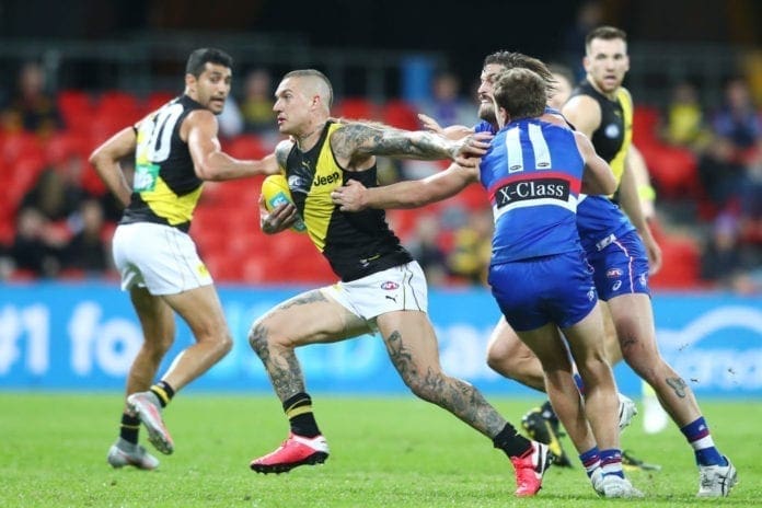 AFL Rd 9 - Western Bulldogs v Richmond