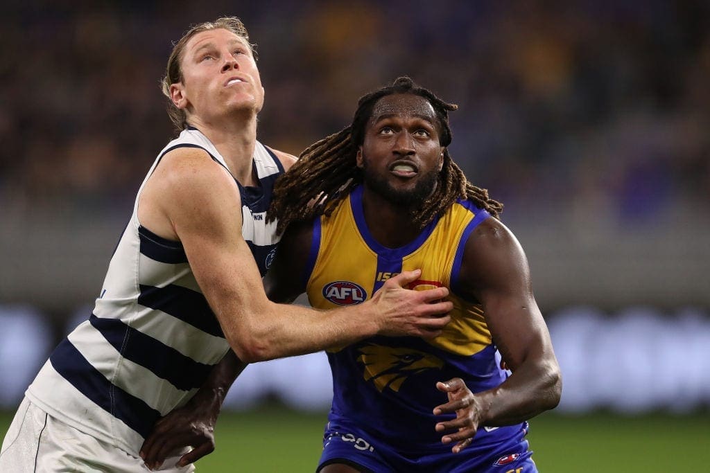 AFL Rd 9 - West Coast v Geelong