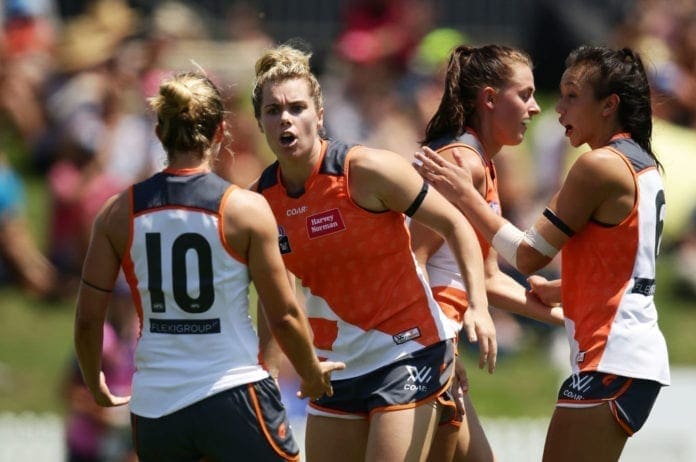 AFL Women's Rd 3 - GWS v Fremantle