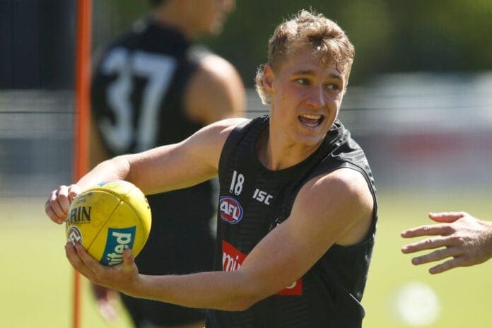 Collingwood Magpies Training Session