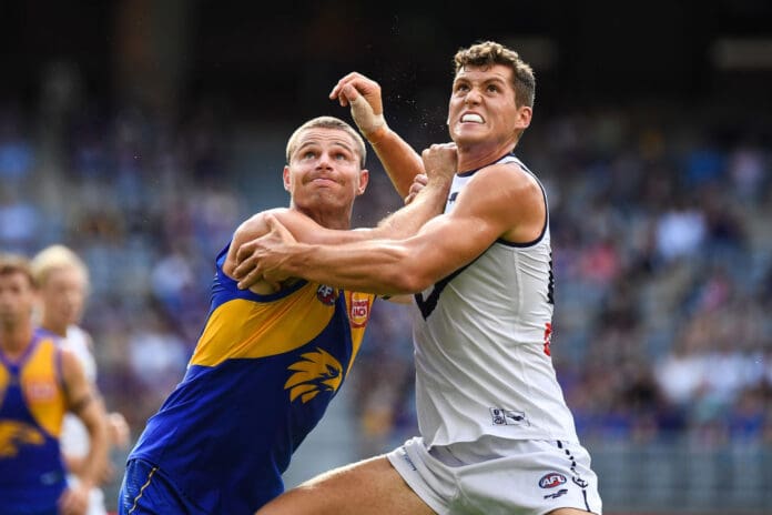 West Coast v Fremantle - 2021 AFL Community Series